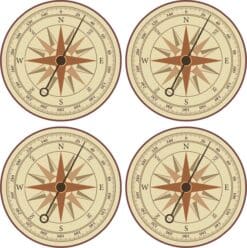 Compass Stickers