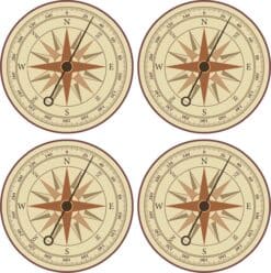 Compass Stickers