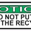 Recycling Sticker