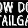 I Slow Down For Tailgaters Vinyl Sticker