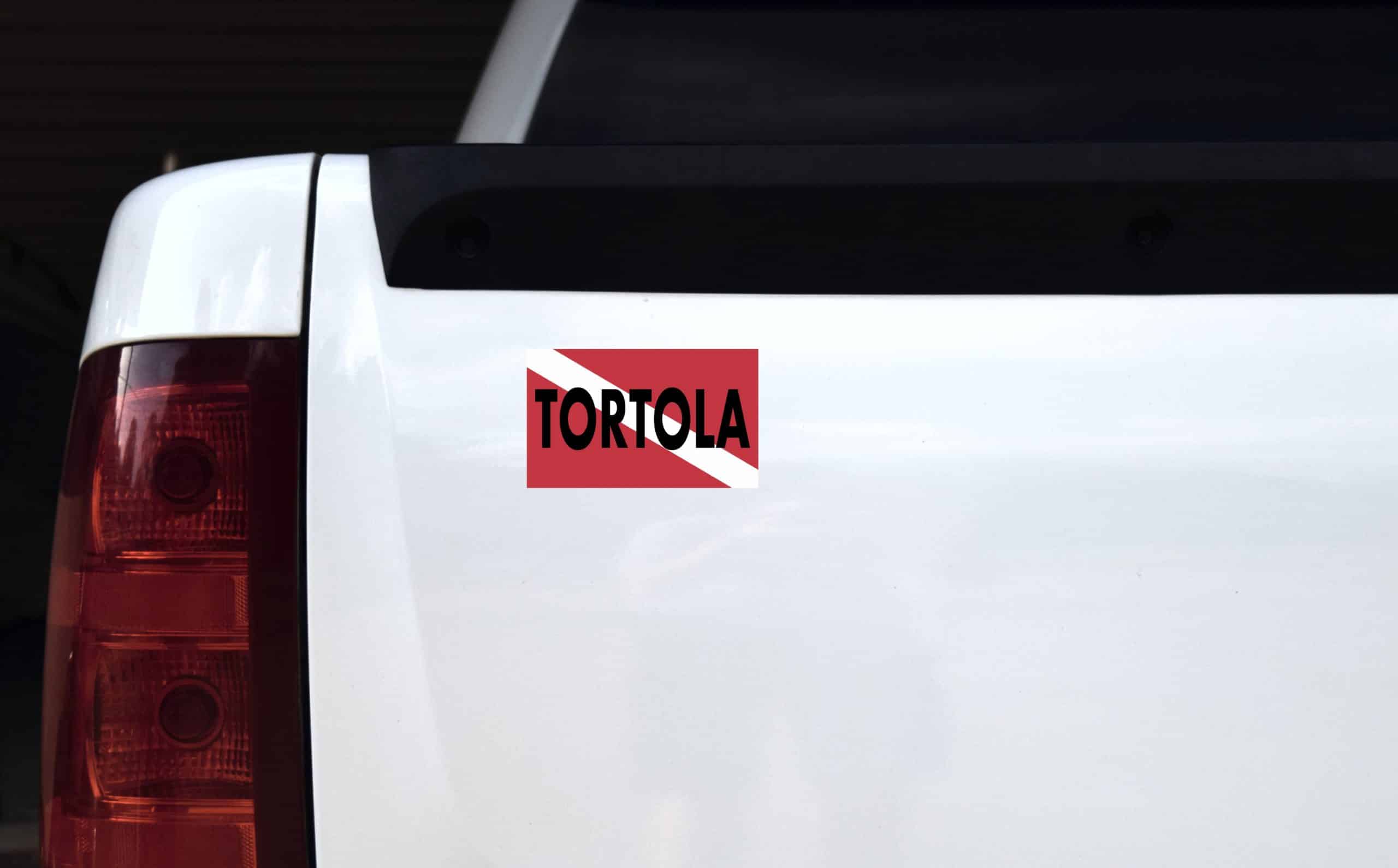 StickerTalk Tortola Diver Down Sticker, 5 inches x 3 inches - Image 4