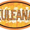 Floral Kuleana Oval Sticker