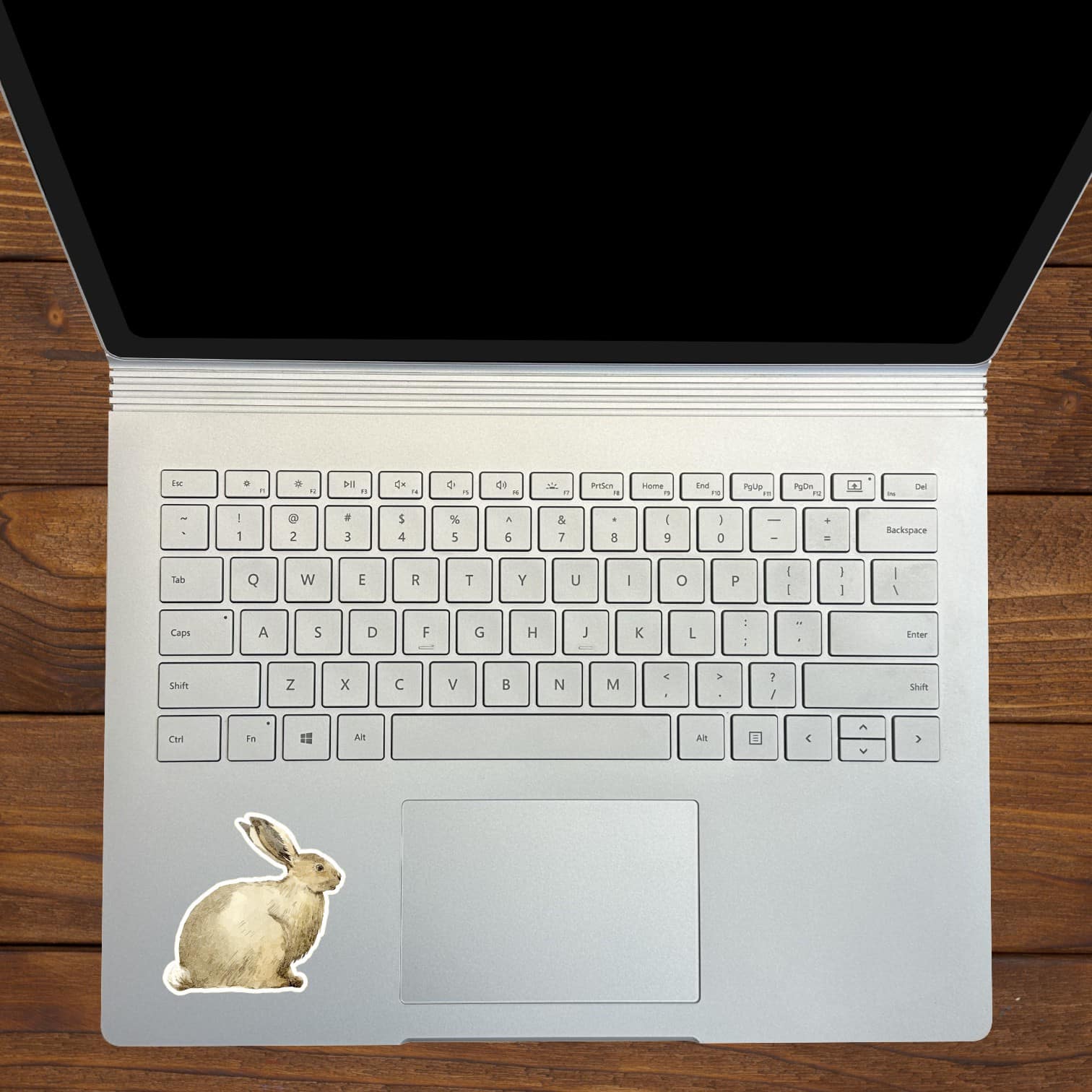 StickerTalk Mirrored Bunny Rabbit Stickers, 2.5 inches x 2.5 inches - Image 5