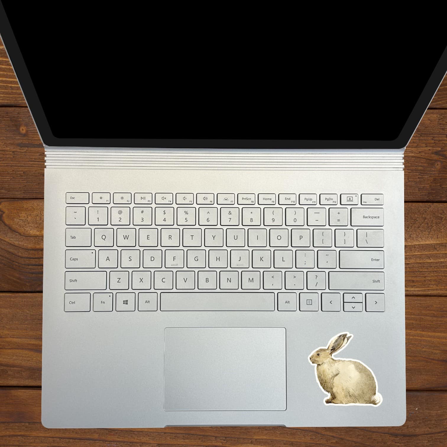 StickerTalk Mirrored Bunny Rabbit Stickers, 2.5 inches x 2.5 inches - Image 6