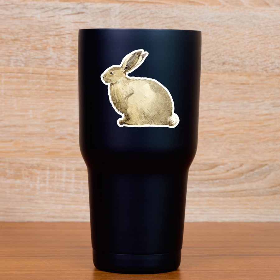 StickerTalk Mirrored Bunny Rabbit Stickers, 2.5 inches x 2.5 inches - Image 7