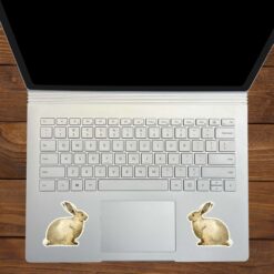 Mirrored Bunny Rabbit Stickers