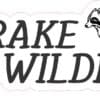 I Brake For Wildlife Sticker