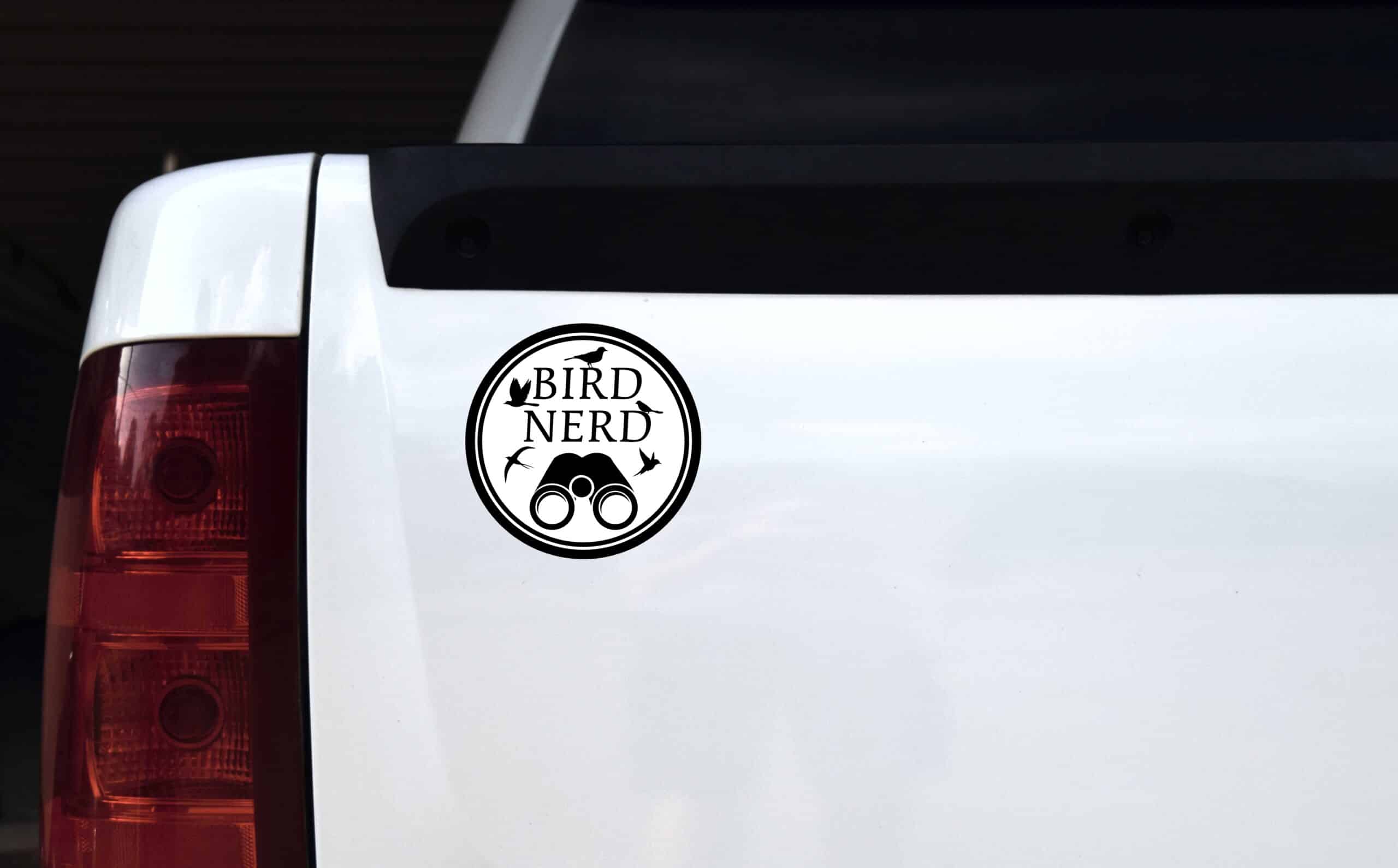 Bird Nerd Sticker