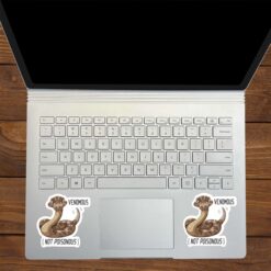 Venomous Not Poisonous Snake Stickers