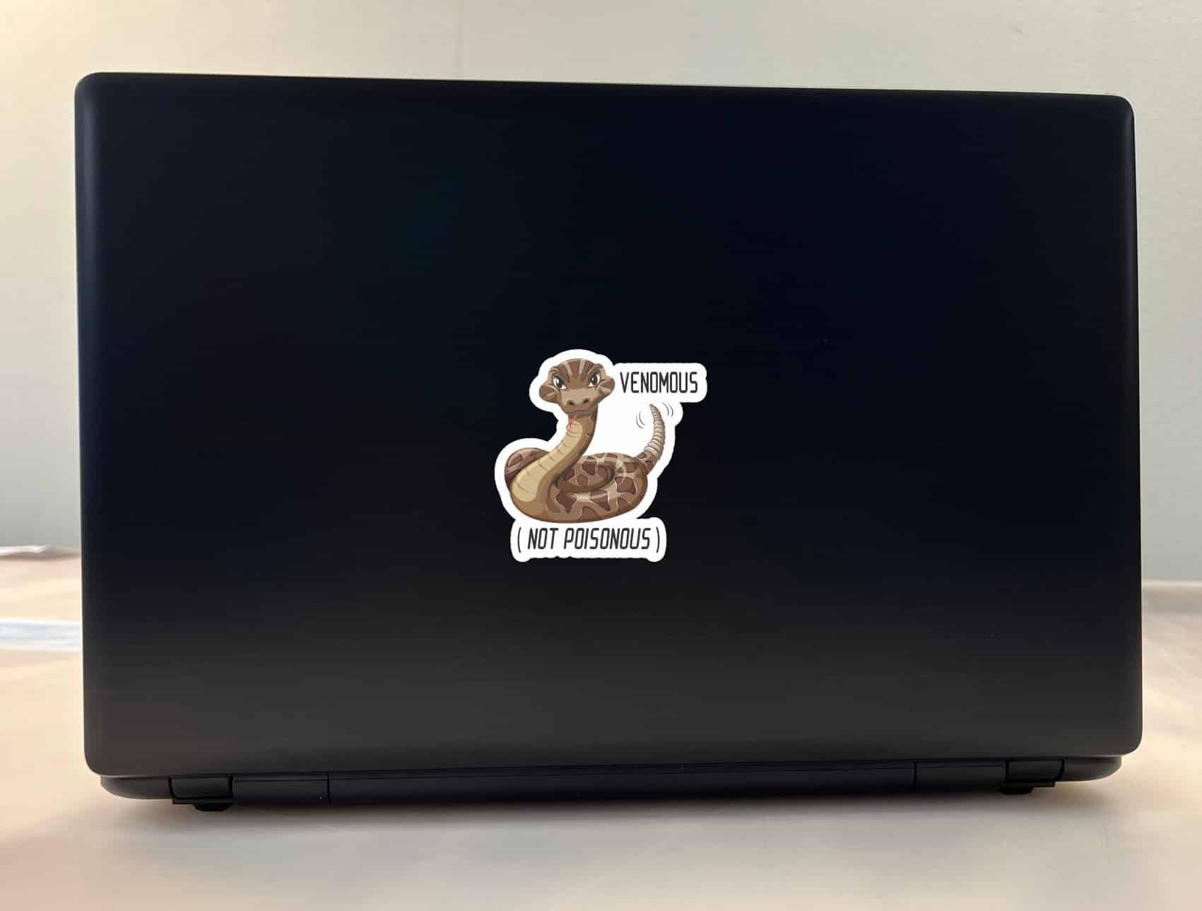 StickerTalk Venomous Not Poisonous Snake Stickers, 3 inches x 3 inches - Image 4