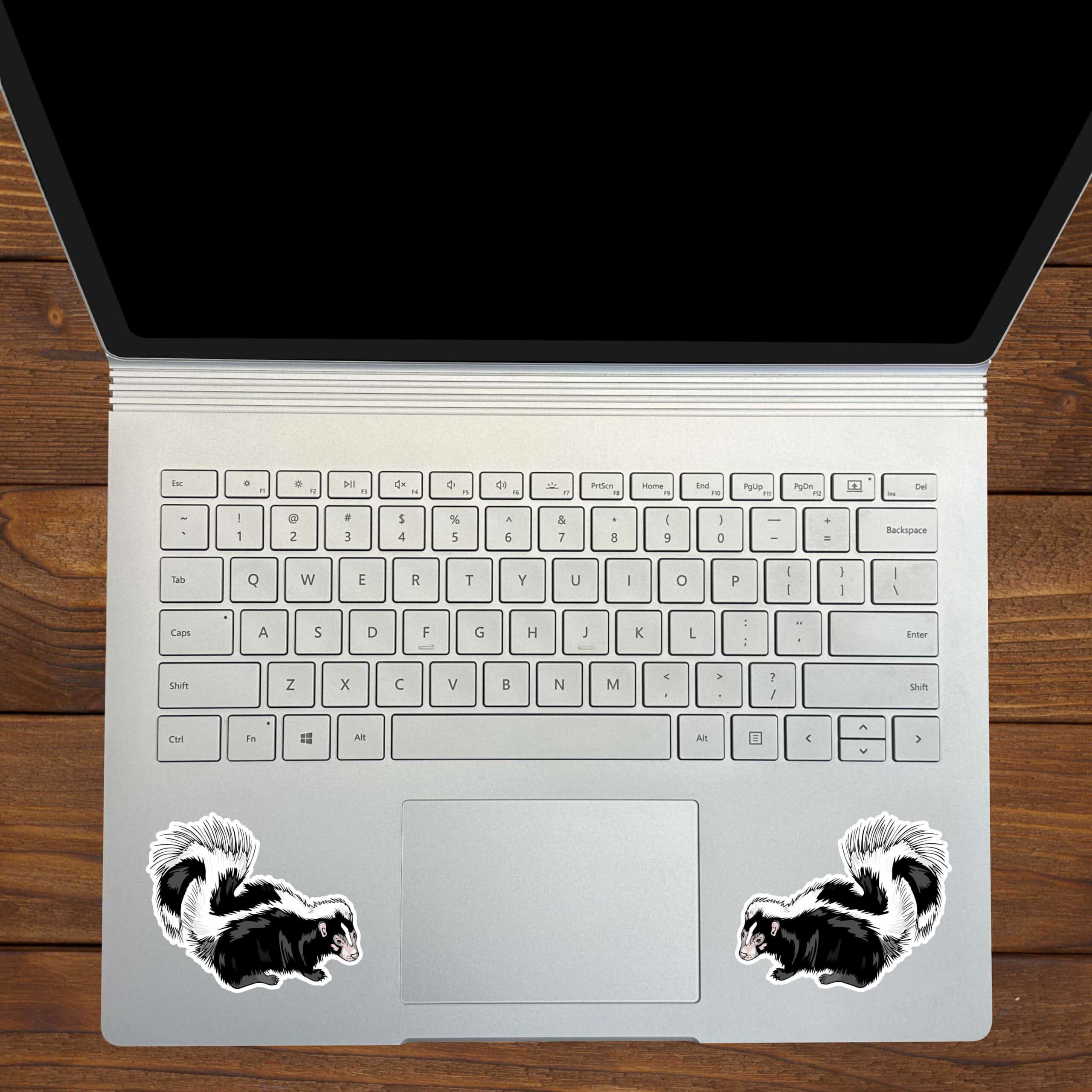 Mirrored Skunk Stickers
