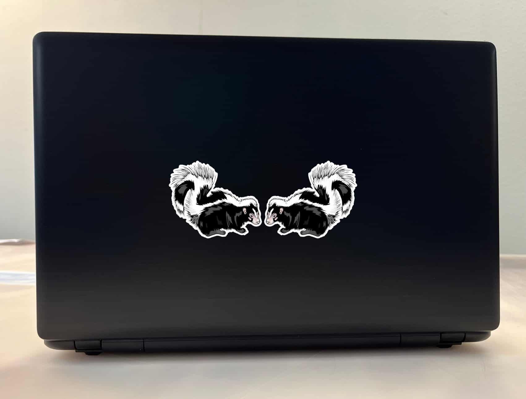 StickerTalk Mirrored Skunk Stickers, 3 inches x 2.5 inches - Image 4