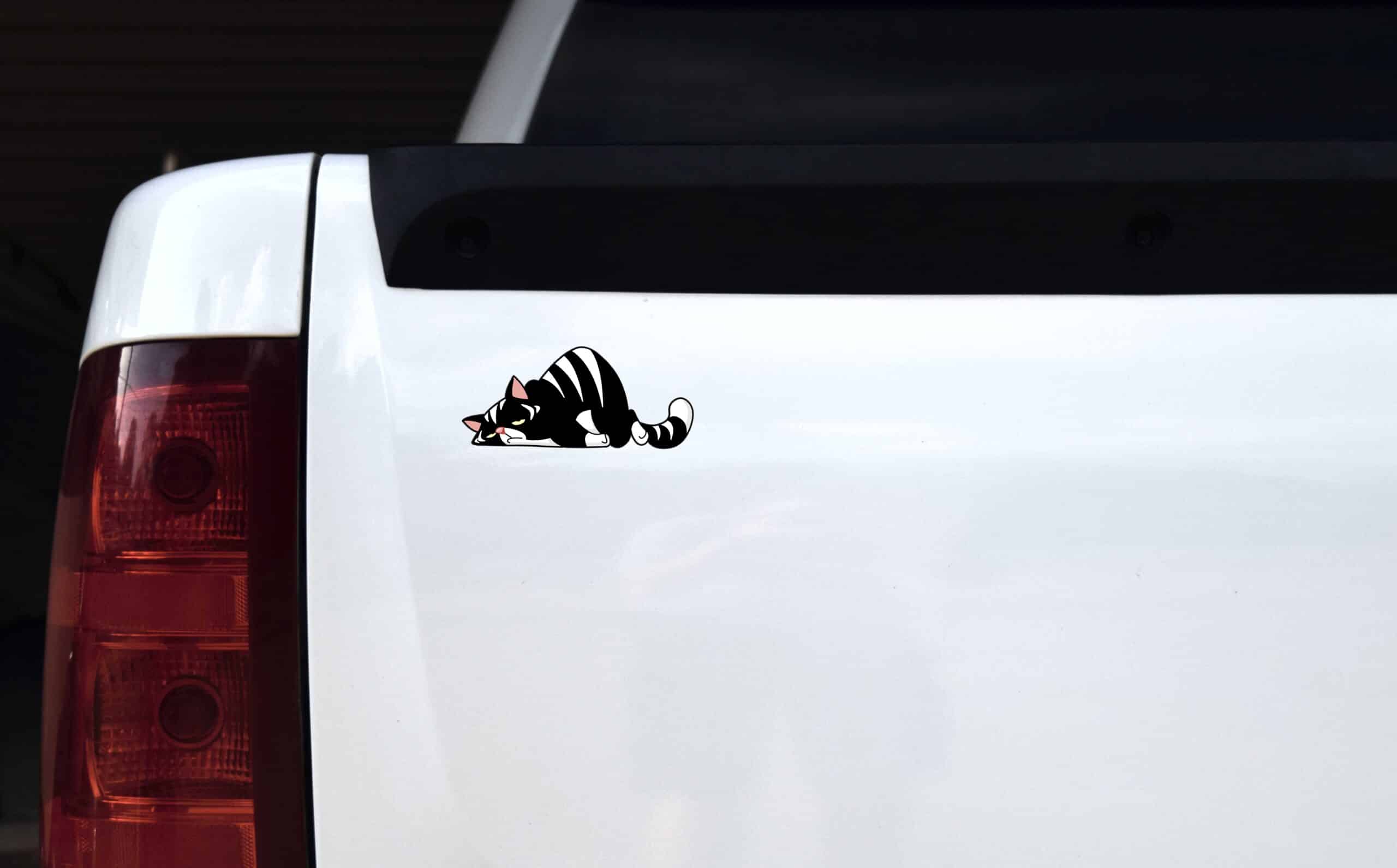 Lazy Cat Sticker