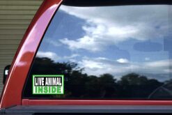 Live Animal Inside Sticker