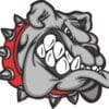 Red Bulldog Sticker