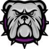 Purple Bulldog Sticker