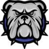 Blue Bulldog Sticker