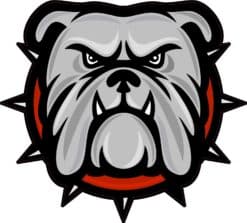 Red Bulldog Sticker