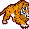 Tiger Mascot Sticker