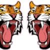 Tiger Mascot Stickers