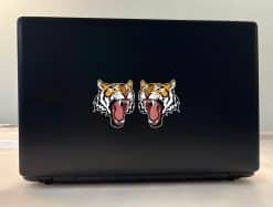 StickerTalk Mirrored Tiger Head Mascot Stickers, 2.6 inches x 3 inches - Image 4
