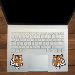 Mirrored Tiger Mascot Stickers