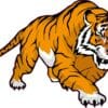 Tiger Mascot Sticker
