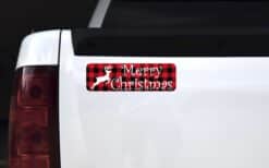 Merry Christmas Flannel Magnet