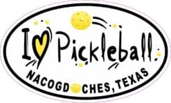 Pickleball Sticker