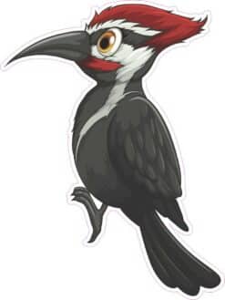 Woodpecker Sticker