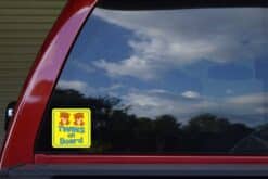 Twin Boys on Board Magnet