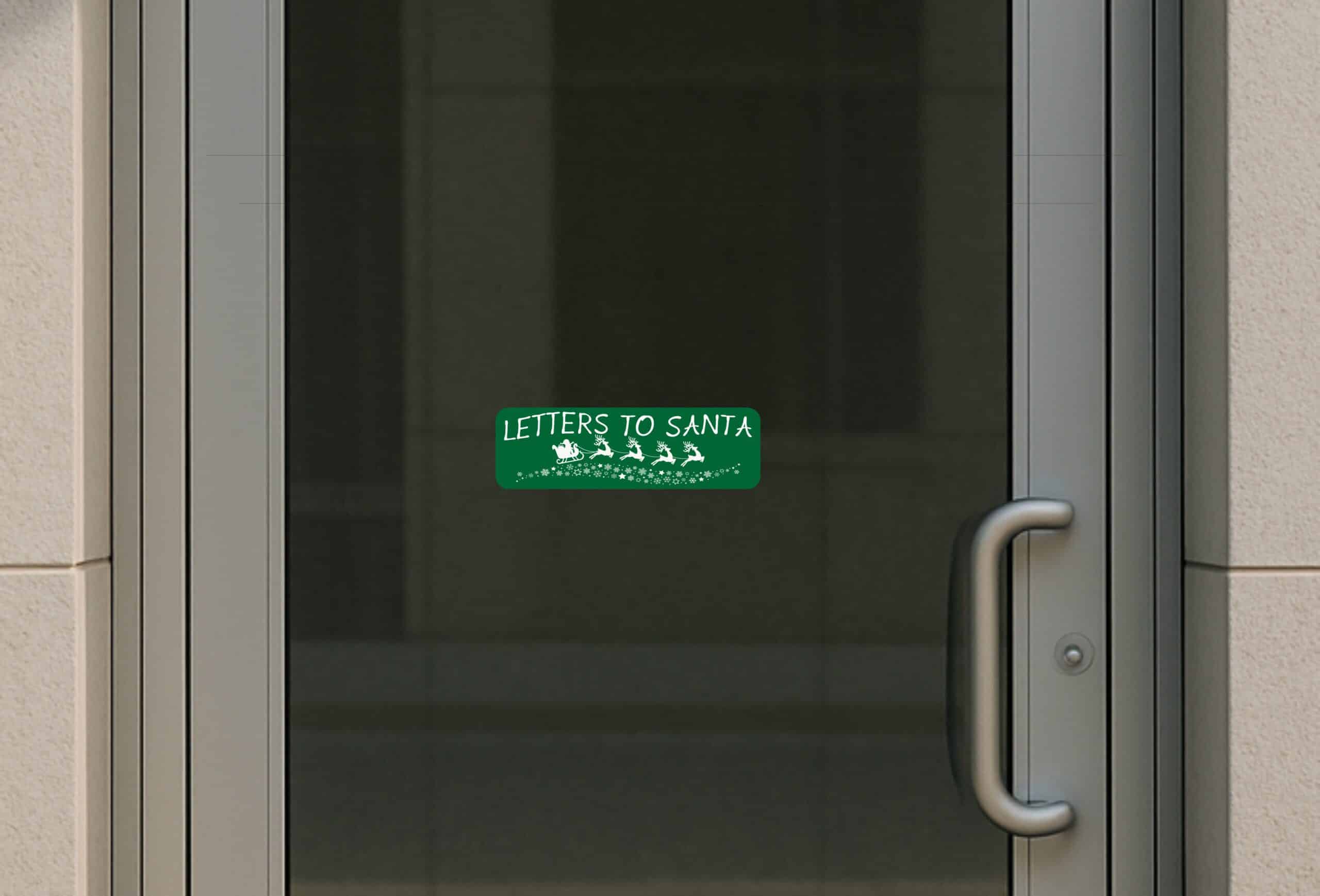 StickerTalk Letters to Santa Magnet, 10 inches x 3 inches