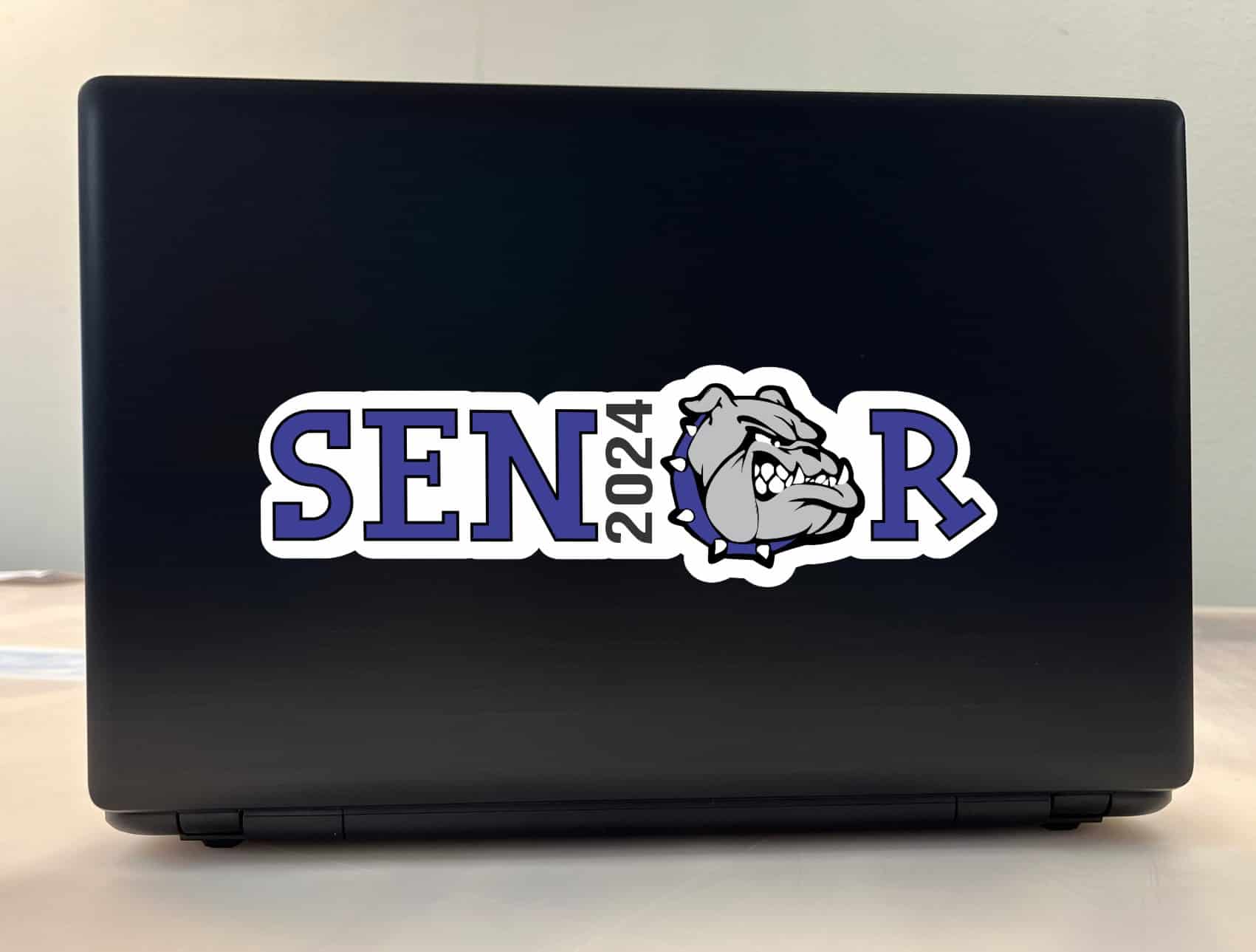 StickerTalk Senior 2024 Sticker, 10 inches x 3 inches