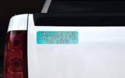 StickerTalk Hope Something Good Happens Magnet, 10 inches x 3 inches