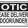 Deliver Sticker