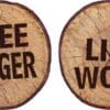 Wood Stickers