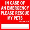 Rescue My Pets Sticker