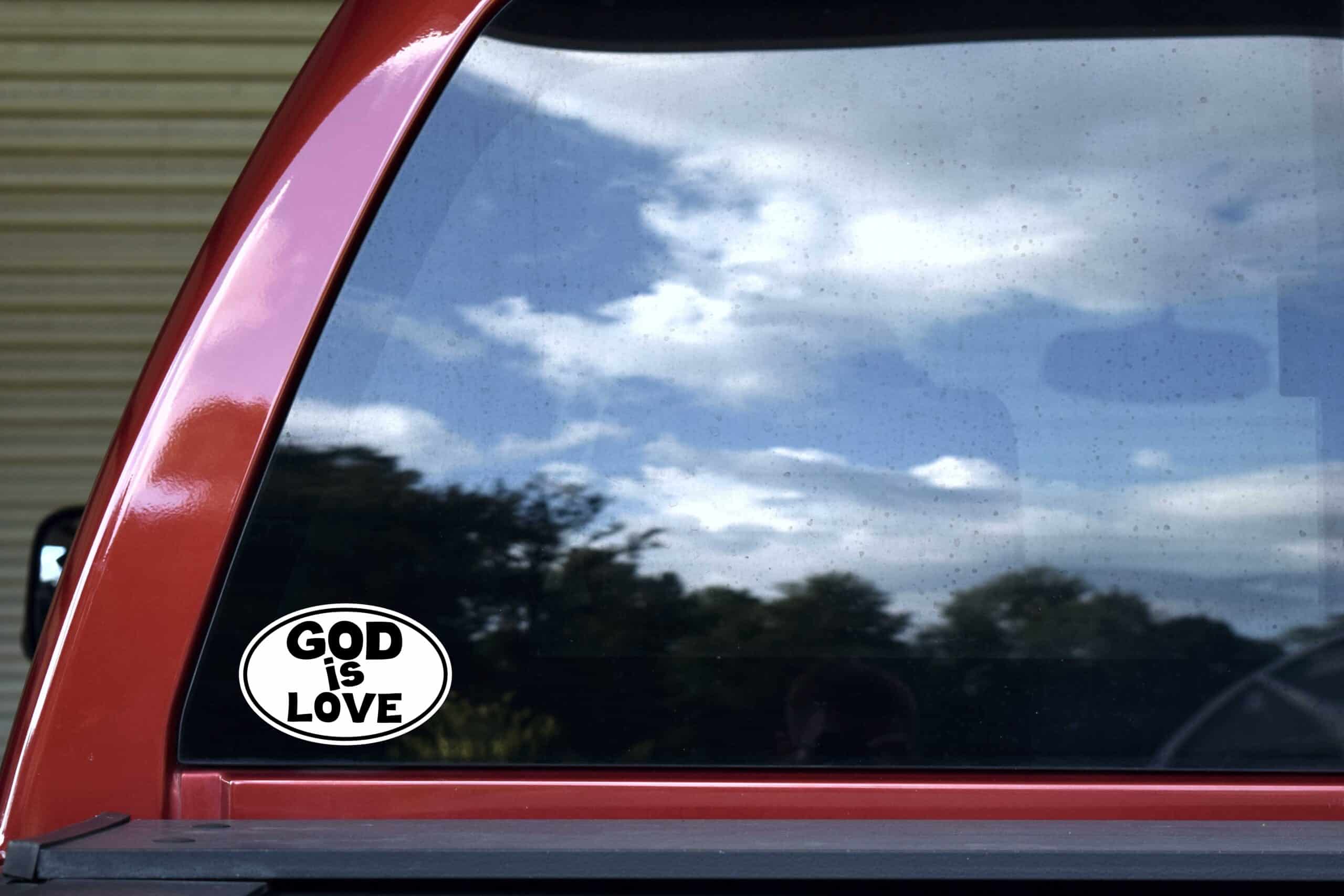 GOD is LOVE sticker