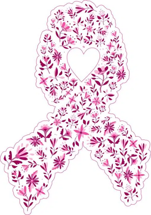 Cancer Ribbon Stickers
