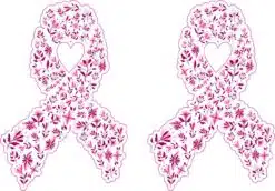 Cancer Ribbon Stickers