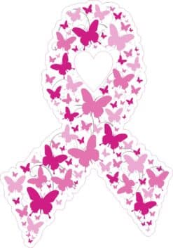 Cancer Ribbon Stickers