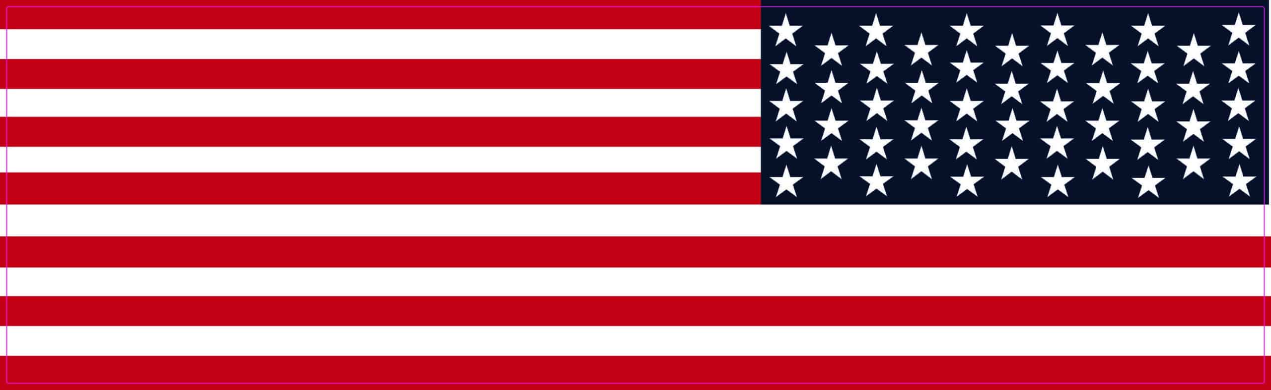 USA Flag Sticker