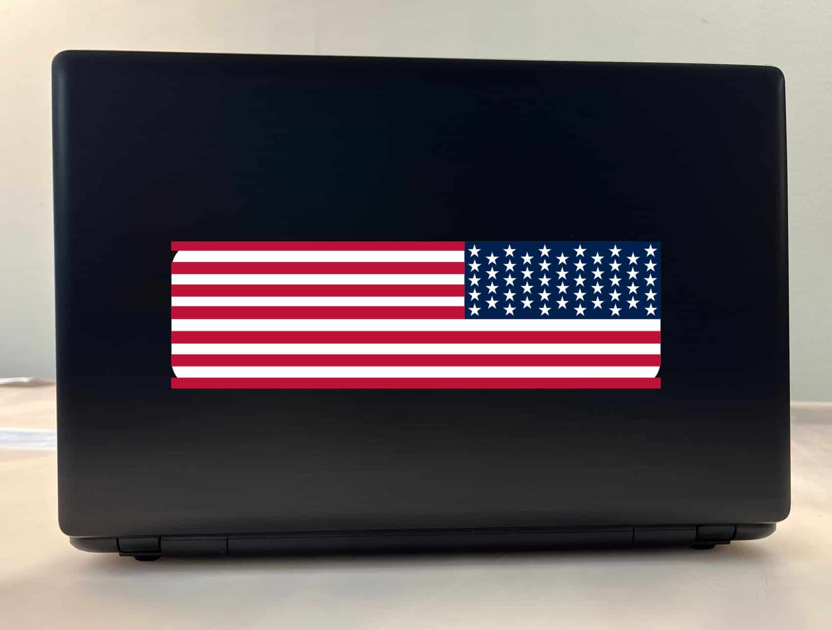 StickerTalk Reverse USA Flag Sticker, 10 inches x 3 inches - Image 3