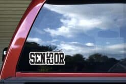 StickerTalk Senior 2025 Vinyl Sticker, 8 inches x 3 inches
