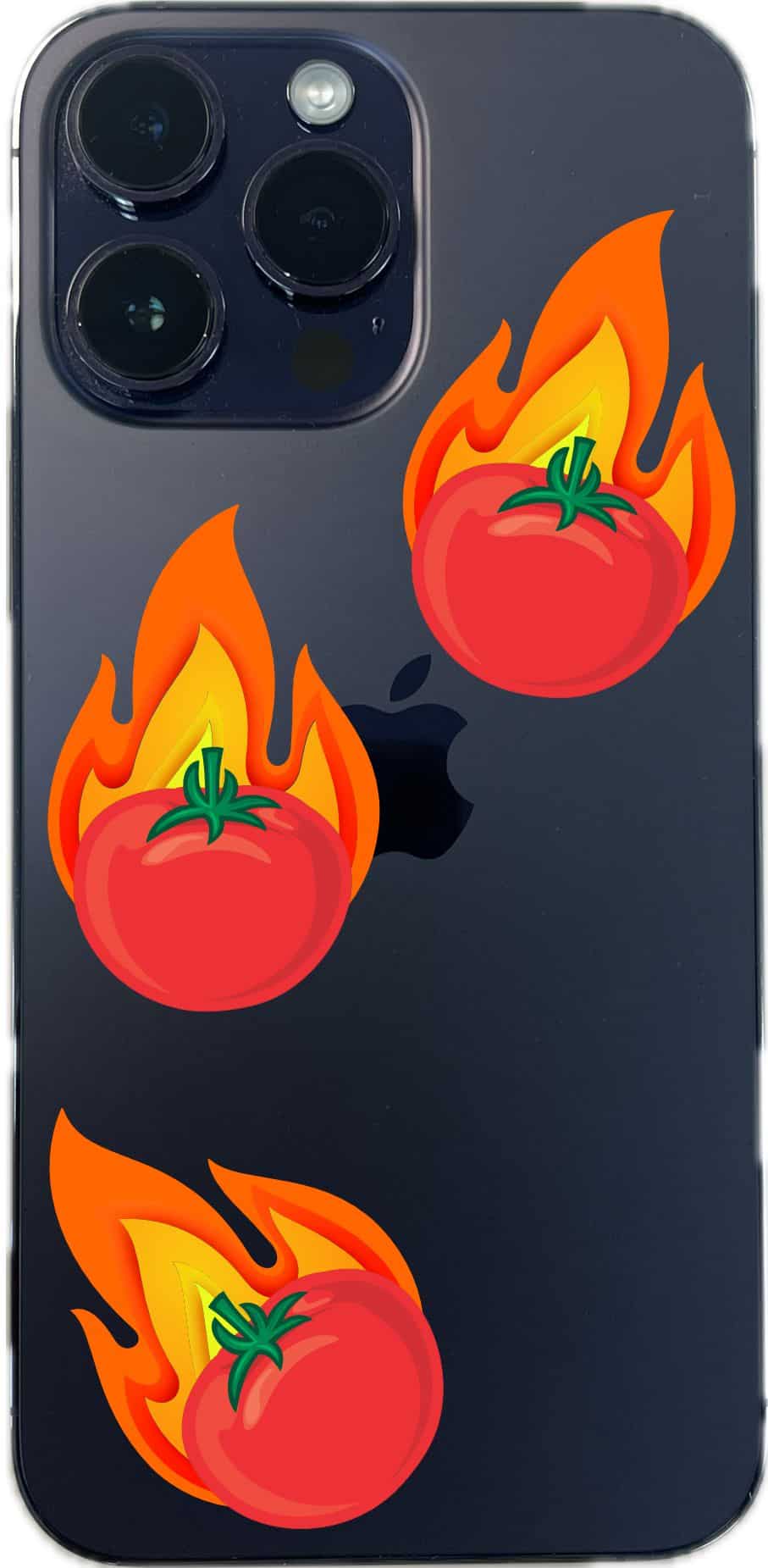 StickerTalk Tomato Flames Stickers, 1.3 inches x 2 inches - Image 6
