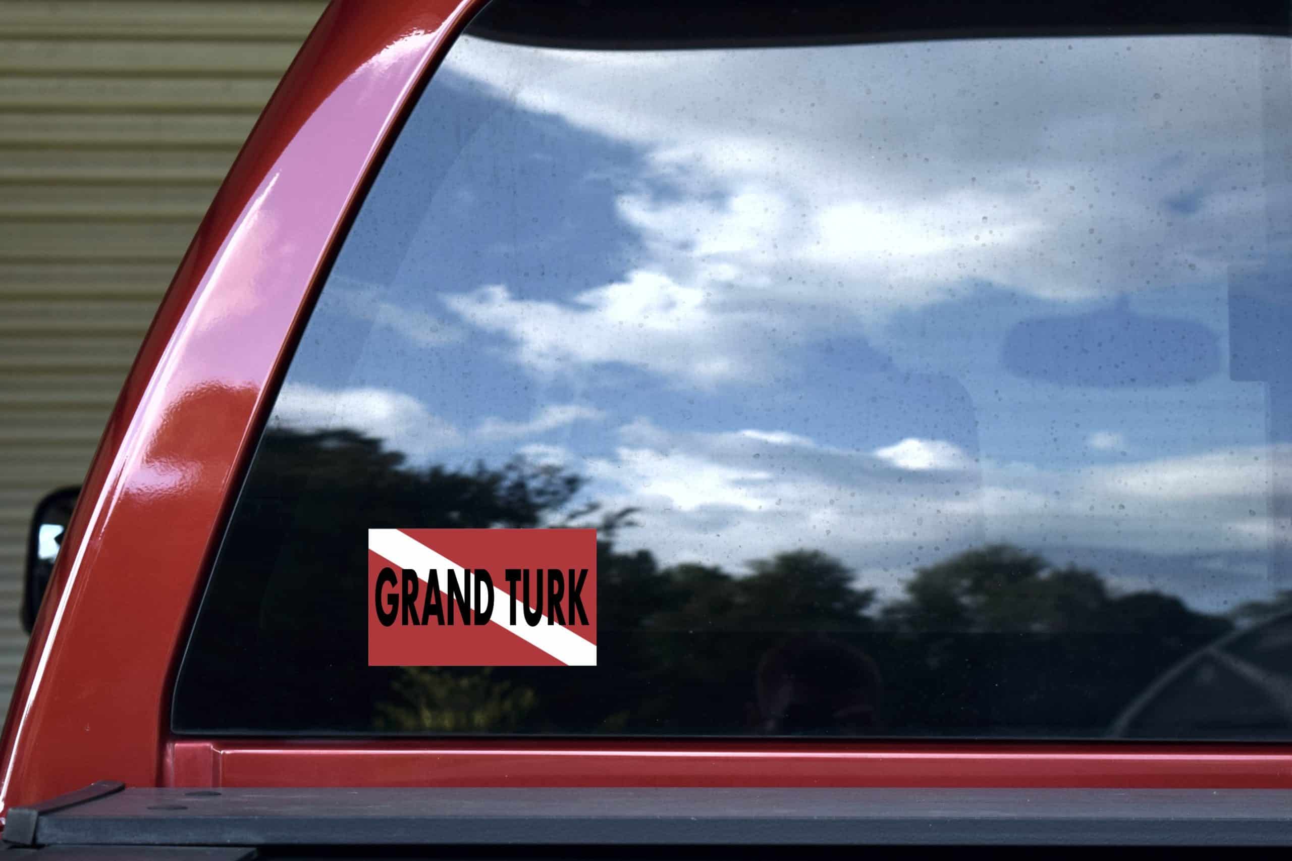 StickerTalk Diver Down Grand Turk Sticker, 5 inches x 3 inches - Image 4