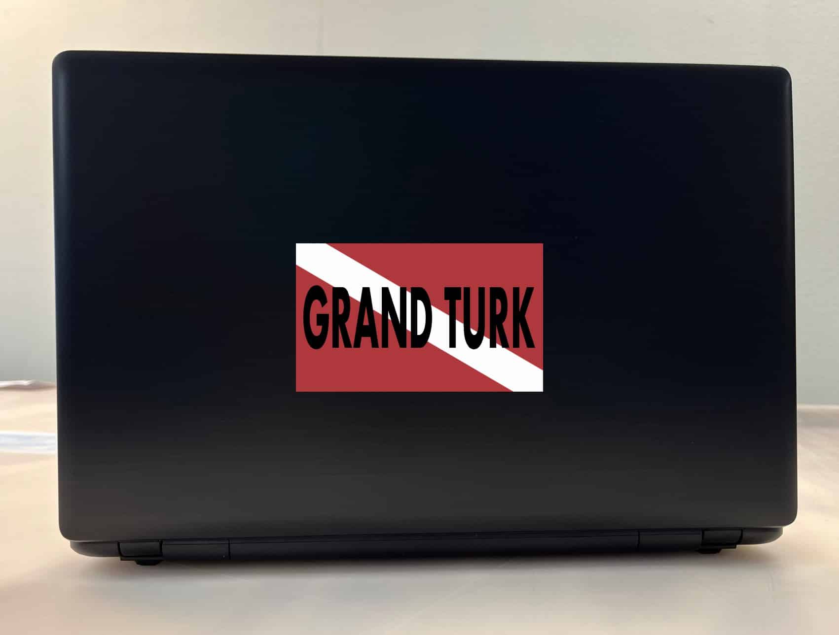 StickerTalk Diver Down Grand Turk Sticker, 5 inches x 3 inches - Image 2