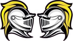 Yellow Knight Stickers