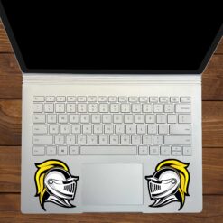 StickerTalk Yellow Knight Stickers, 3 inches x 3.5 inches