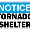 Tornado Shelter Sticker